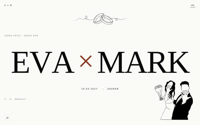 Eva & Mark — desktop