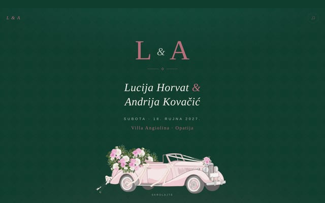 Lucija & Andrija — desktop